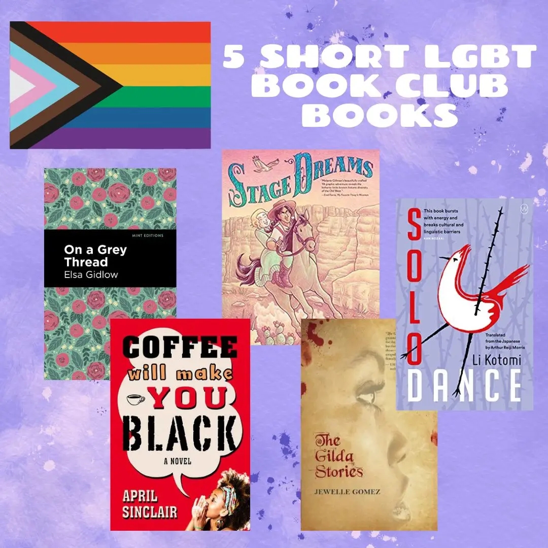 5 Short LGBT Book Club Books